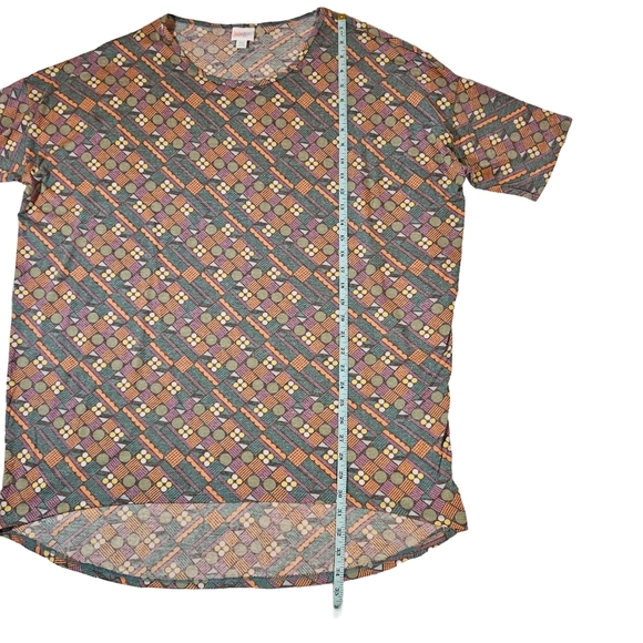 Lularoe Irma-2XL T Shirt, Ultra Soft, Multi Color Pattern - Picture 7 of 8